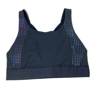 Athleta Aurora Reflective POWER OF SHE Sport Bra Training Top Size S